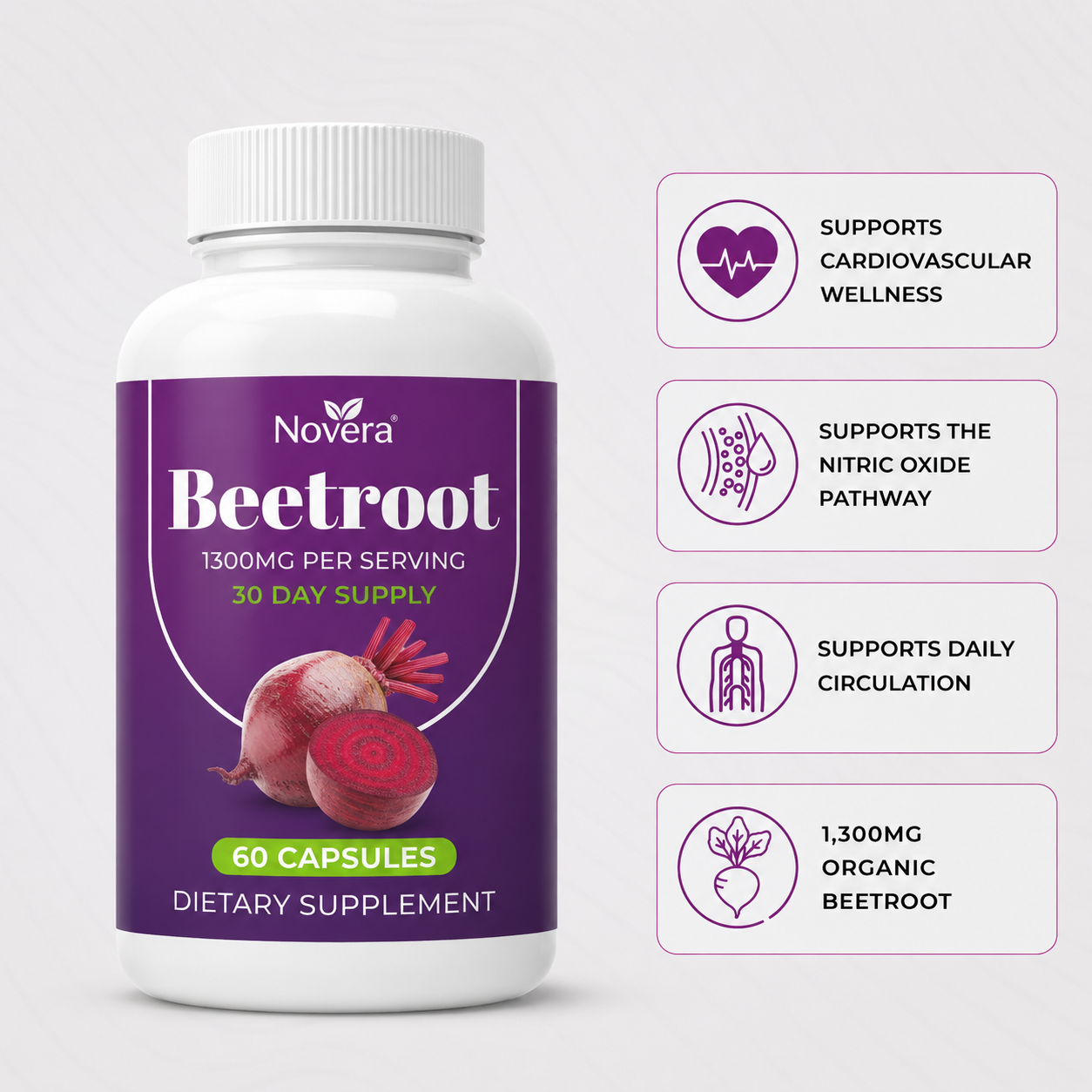 Novera Beetroot Capsules